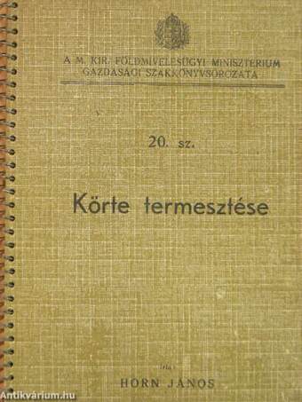 Körte termesztése