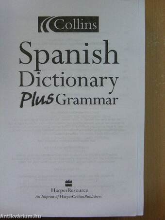 Collins Spanish Dictionary