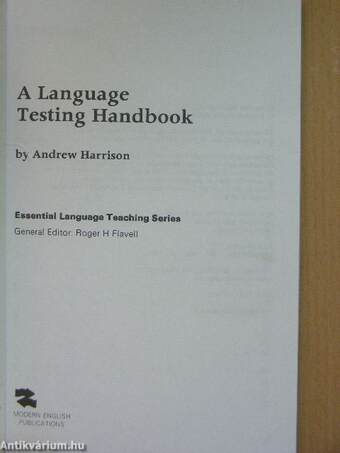 A Language Testing Handbook