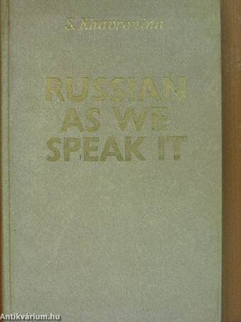 Russian as We Speak It