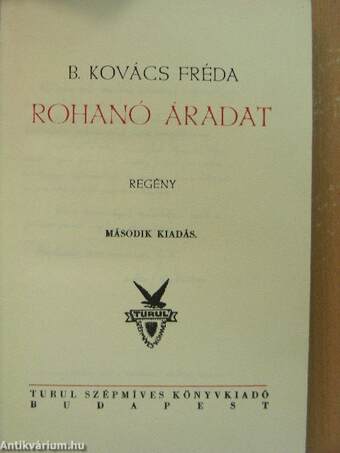 Rohanó áradat