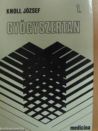 Gyógyszertan 1-2.