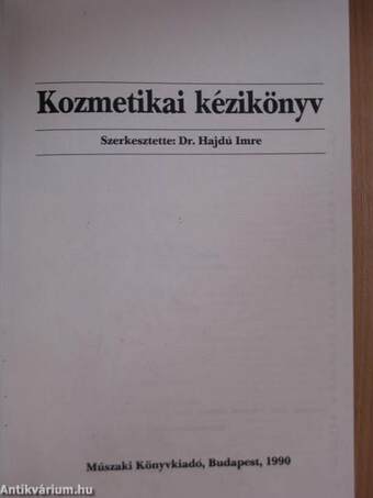 Kozmetikai kézikönyv