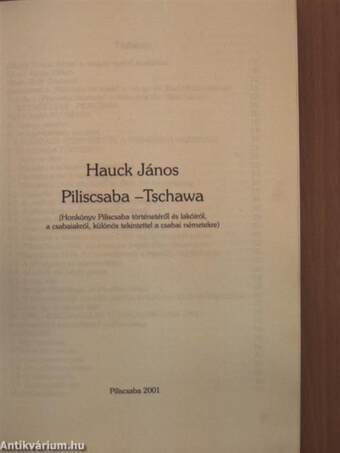 Piliscsaba-Tschawa