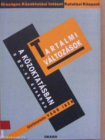 Tartalmi változások a közoktatásban a 90-es években