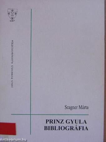 Prinz Gyula bibliográfia