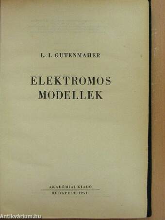 Elektromos modellek