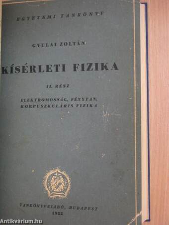 Kísérleti fizika I-II.