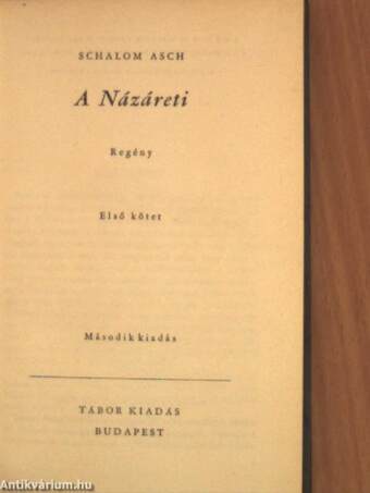 A Názáreti I-III.