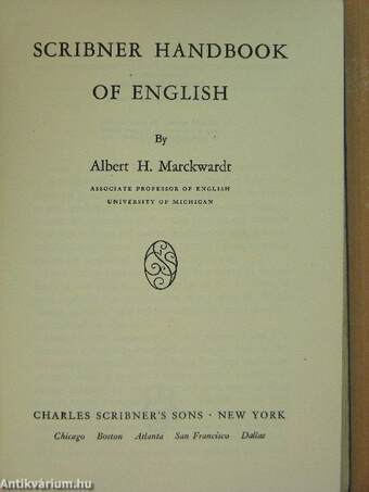 Scribner Handbook of English