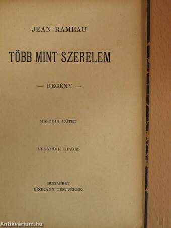 Több mint szerelem I-II.