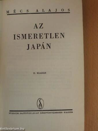 Az ismeretlen Japán