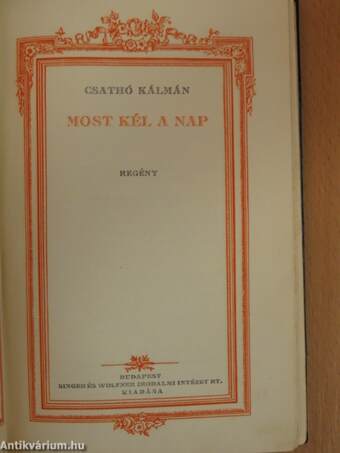 Most kél a Nap