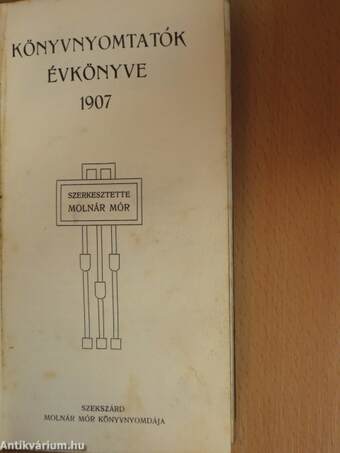 Könyvnyomtatók évkönyve 1907