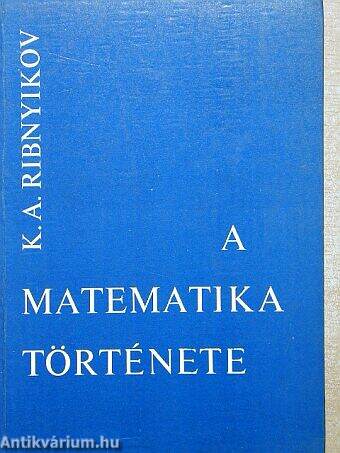 A matematika története I-II.