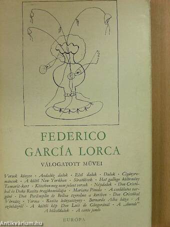 Federico García Lorca válogatott művei