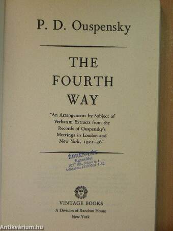 The fourth way