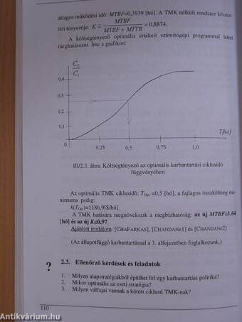 Minőség és megbízhatóság II.