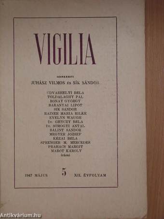 Vigilia 1947. május