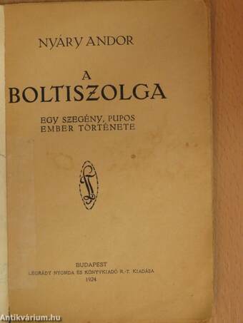 A boltiszolga