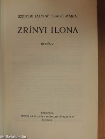 Zrínyi Ilona