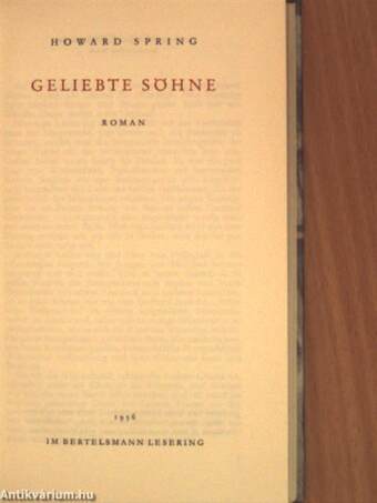 Geliebte Söhne