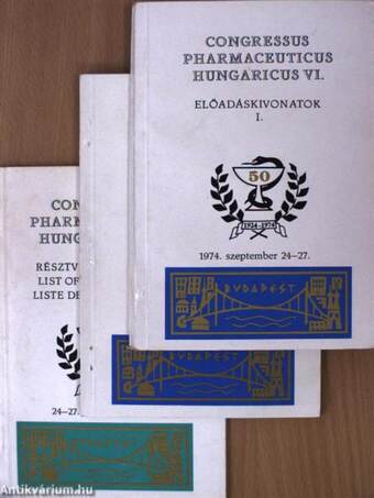 Congressus Pharmaceuticus Hungaricus VI. - Előadáskivonatok I-II./Résztvevők névsora