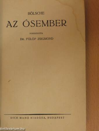 Az ősember