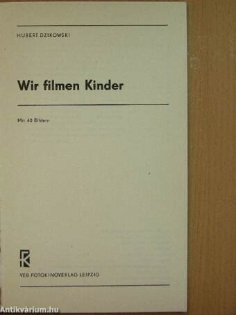 Wir filmen Kinder