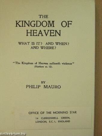 The Kingdom of Heaven