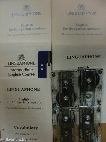 Linguaphone - English for Hungarian speakers - Textbook-Programmes 1-21-Advanced Level - 4 db kazettával