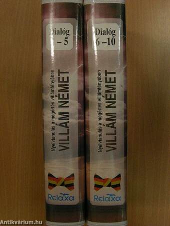 Villám német I-II. - Dialóg 1-5./Dialóg 6-10. - Kazettával