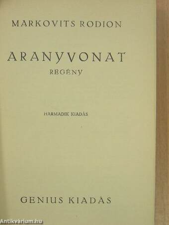 Aranyvonat