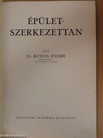 Épületszerkezettan