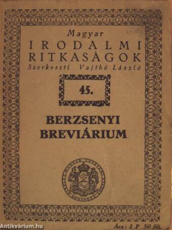 Berzsenyi Breviárium