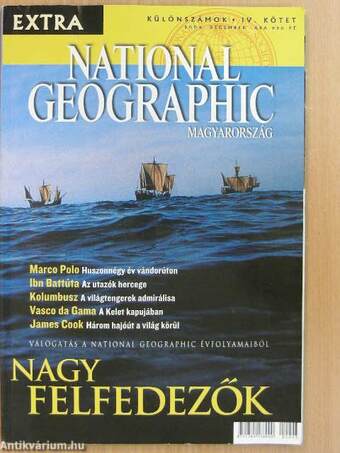 National Geographic Magyarország 2004. január-december + Különszám IV. kötet