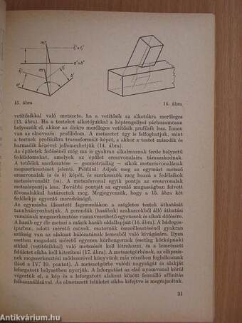 Az ábrázoló geometria módszertanának néhány kérdése