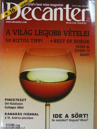 Decanter 2006. június