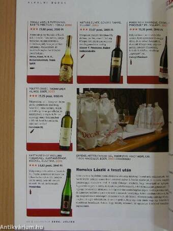 Decanter 2006. július