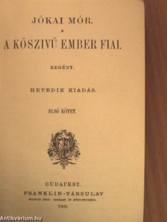 A kőszívű ember fiai I-III.