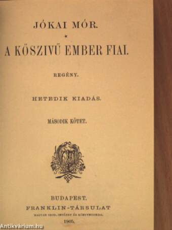 A kőszívű ember fiai I-III.