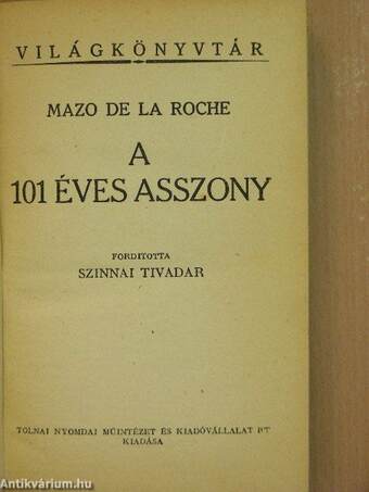 A 101 éves asszony