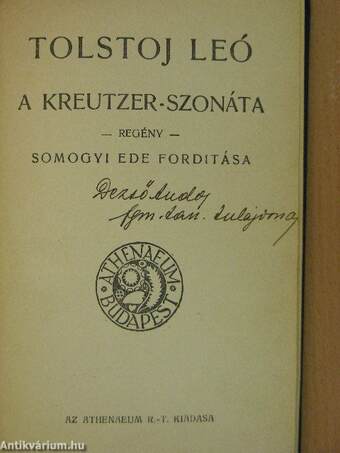 A Kreutzer-szonáta