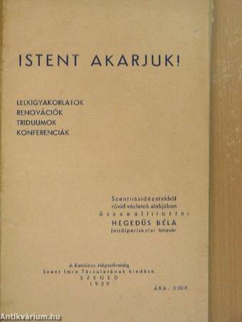 Istent akarjuk!