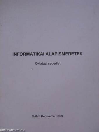 Informatikai alapismeretek