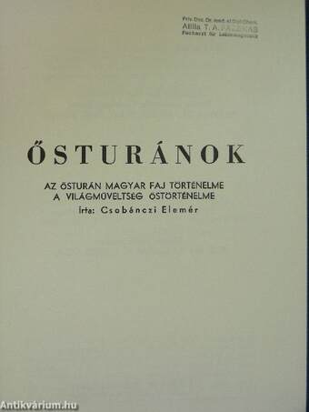 Ősturánok