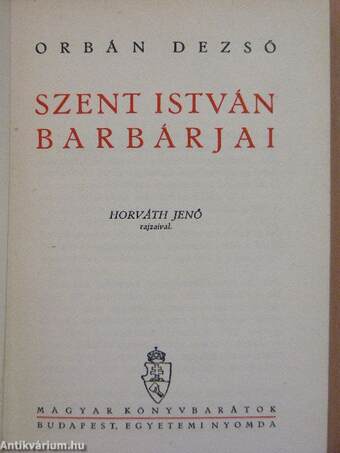 Szent István barbárjai