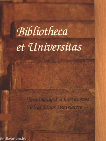 Bibliotheca et Universitas