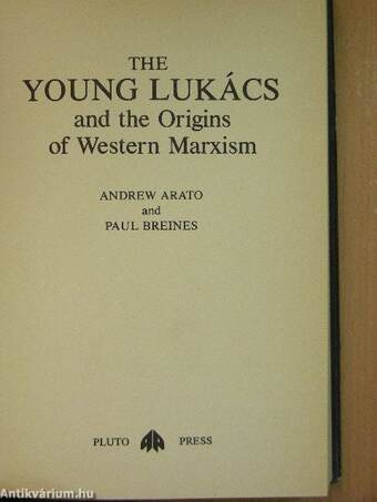 The young Lukacs and the Origins of Western Marxism