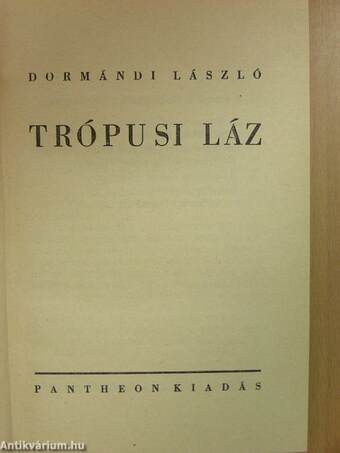 Trópusi láz